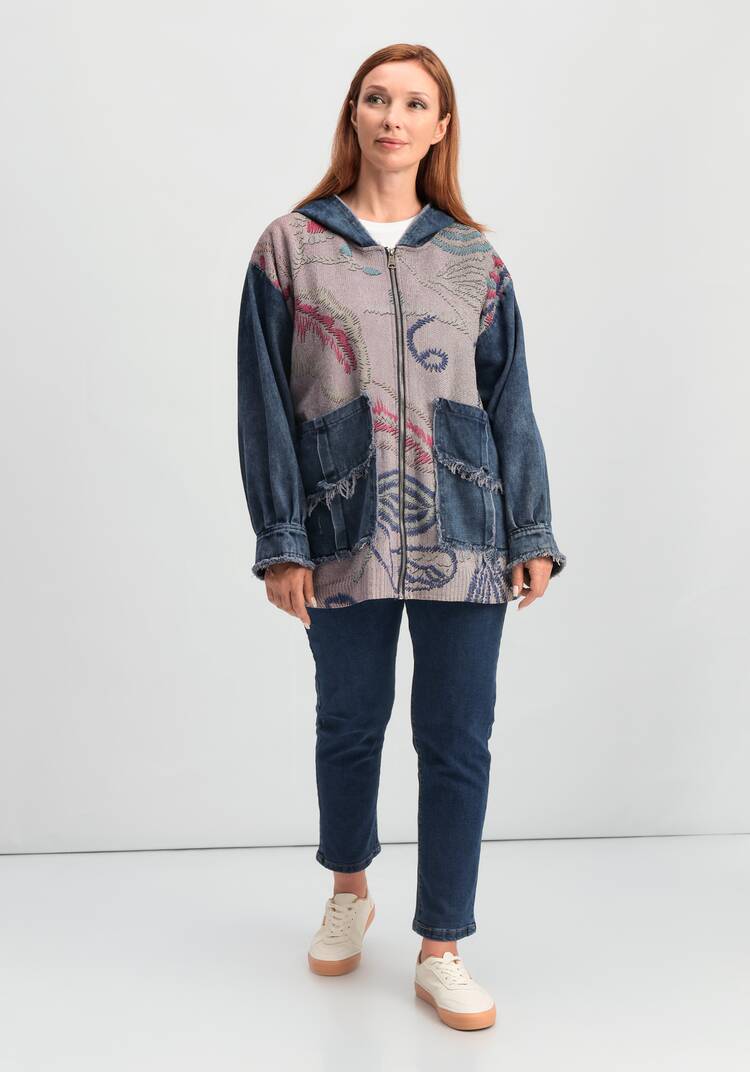 Джинсовая куртка Харпер шир.  750, рис. 8