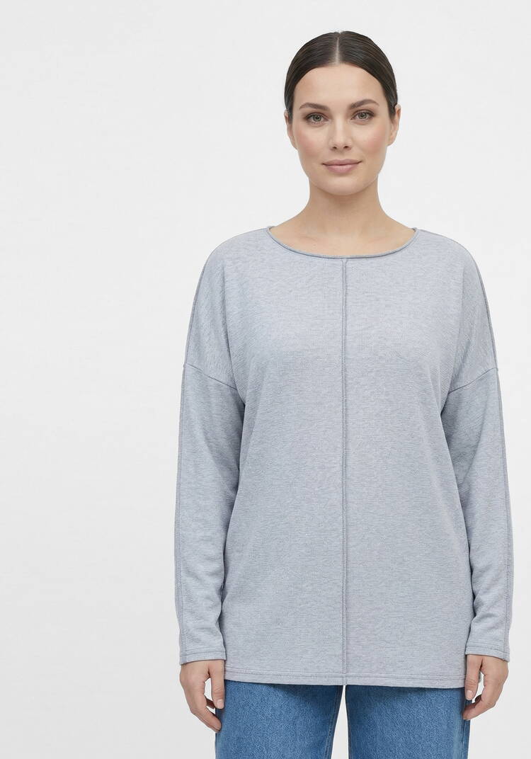 Лонгслив со спущенным плечом и оверлоком шир.  750, рис. 8