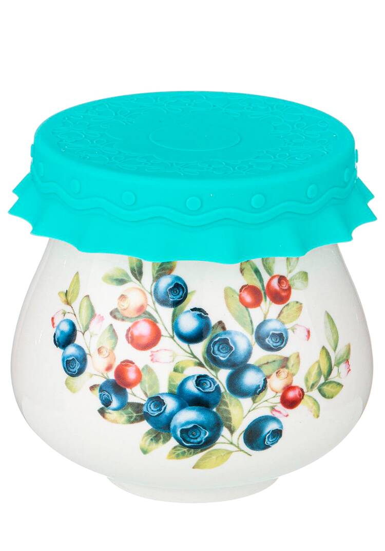 Баночка с силиконовой крышкой Ягоды (2 шт.) шир.  750, рис. 2