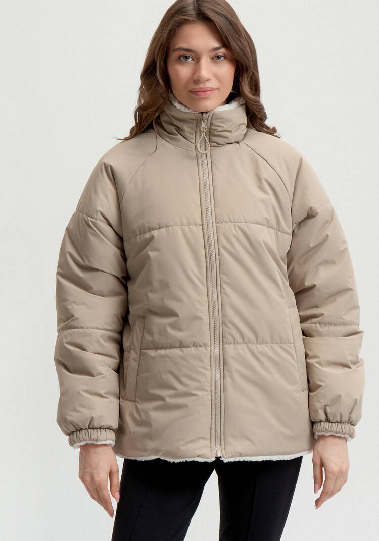 Двусторонняя куртка с высоким воротом шир.  750, рис. 4