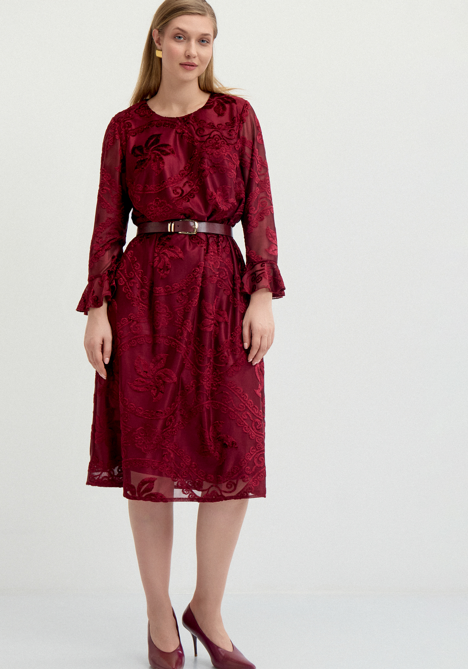 

Платье "Сaбина", Бордовый