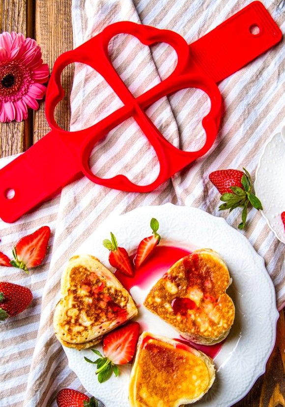 WALMER Форма для оладий Heart шир.  580, рис. 2