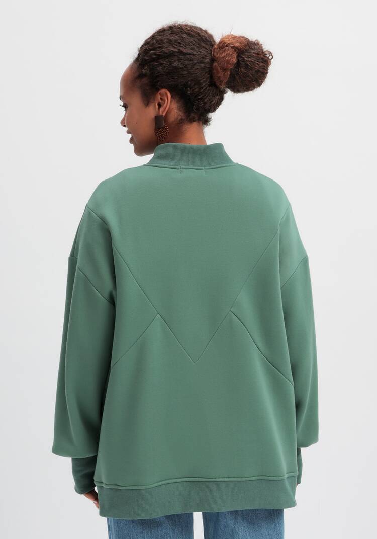 Толстовка с застёжкой на кнопках шир.  750, рис. 21