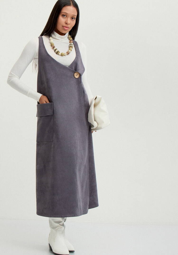 Сарафан с имитацией застёжки шир.  750, рис. 8