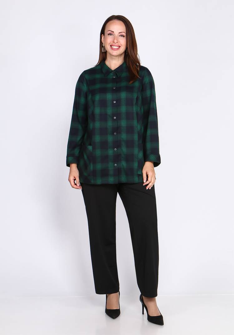 Рубашка прямого силуэта шир.  750, рис. 5