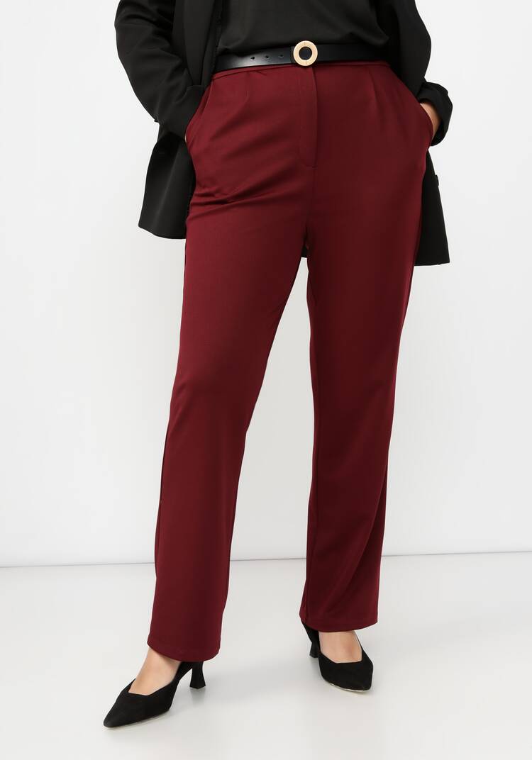 Брюки прямые классические Эмилия шир.  750, рис. 20