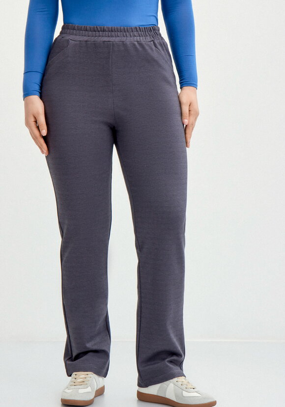 Брюки из джери с кокеткой по спинке шир.  580, рис. 18