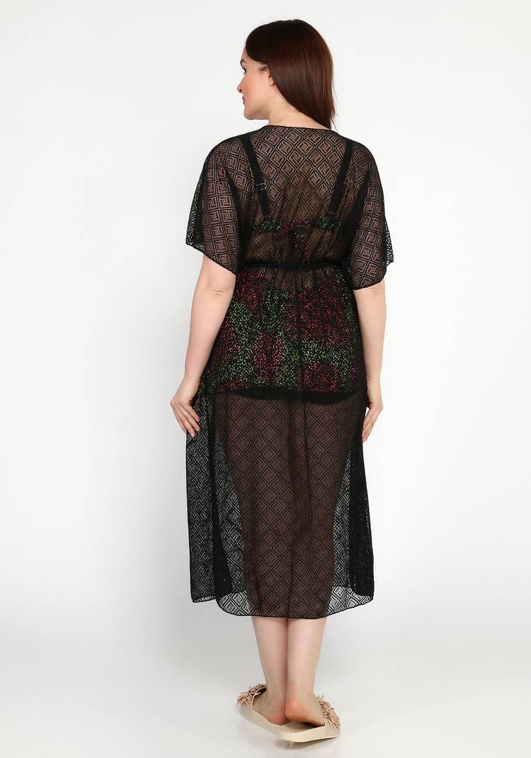 Туника летняя с кулиской на талии шир.  750, рис. 3