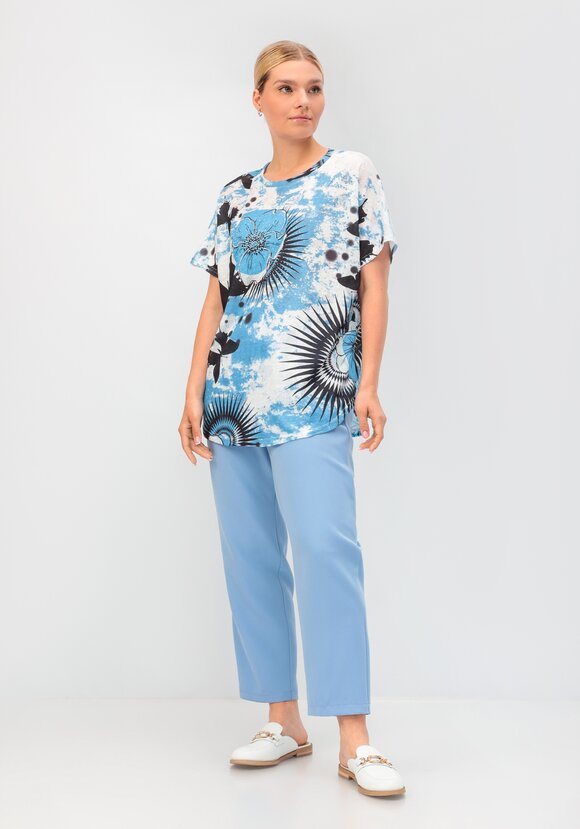 Футболка со стразами Мелисса шир.  580, рис. 12