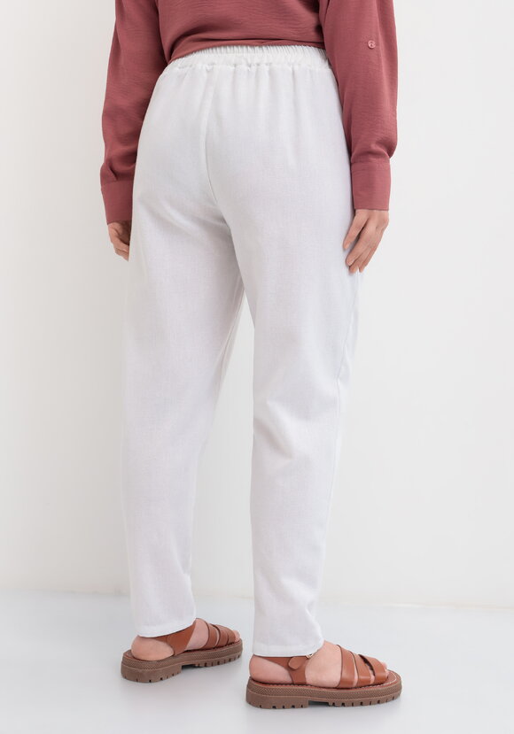 Брюки-бананы с завязками шир.  580, рис. 17