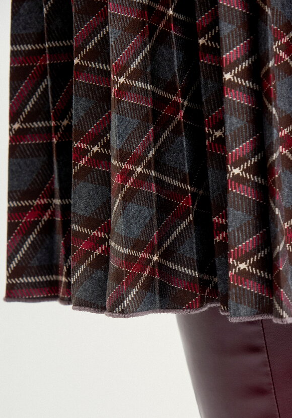 Юбка в клетку плиссированная шир.  580, рис. 6