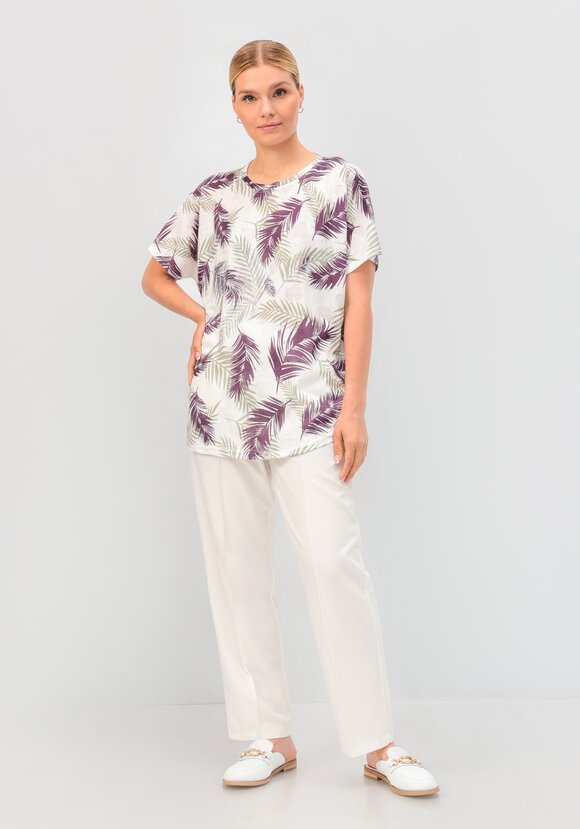 Футболка со стразами Нелли шир.  580, рис. 27