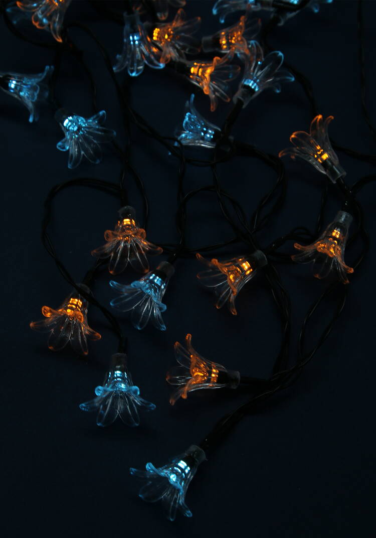 Гирлянда Нить, уличная, 4,5 м. шир.  750, рис. 13