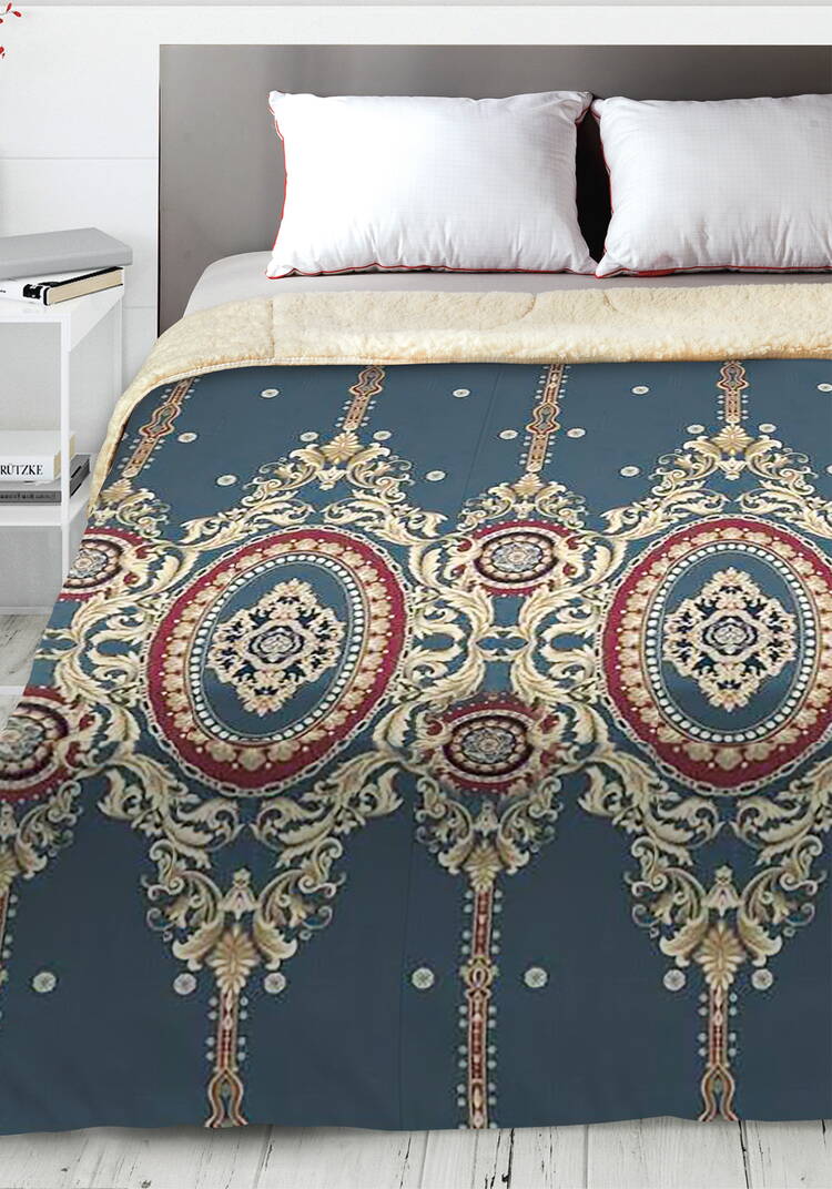 Двухстороннее покрывало-одеялоУзоры Версаля шир.  750, рис. 4