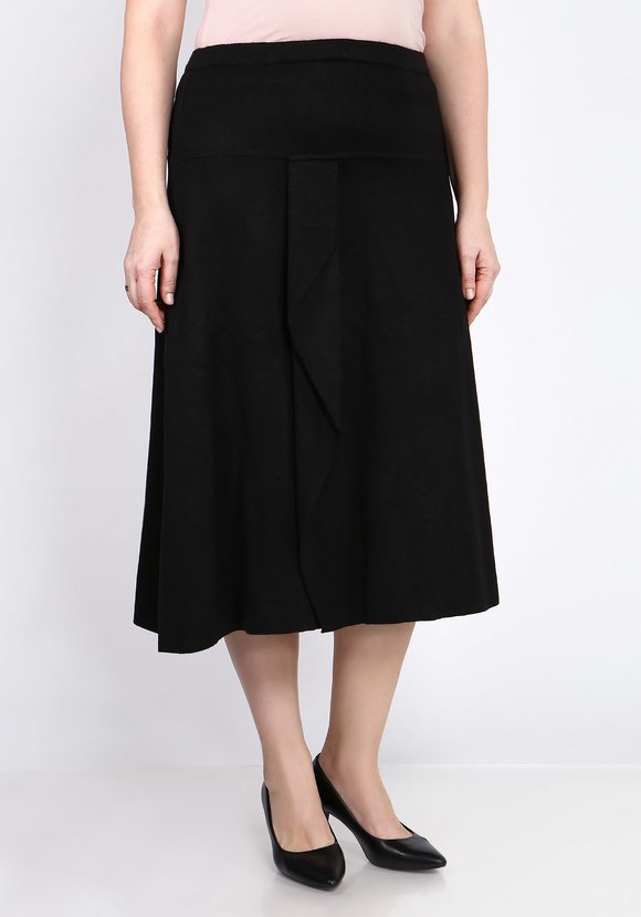 Юбка с вертикальным воланом шир.  580, рис. 1