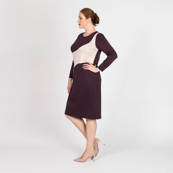 Платье-футляр с длинным рукавом шир.  580, рис. 3