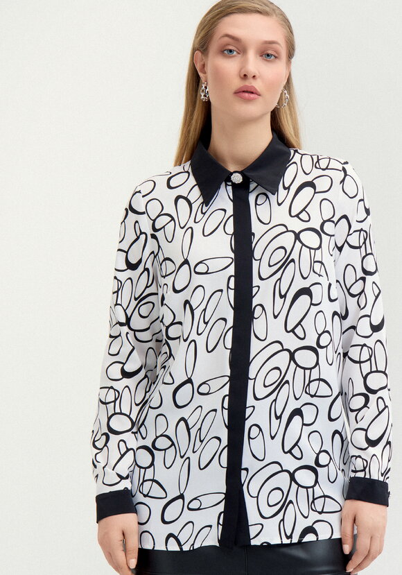 Блуза Анисья шир.  580, рис. 11