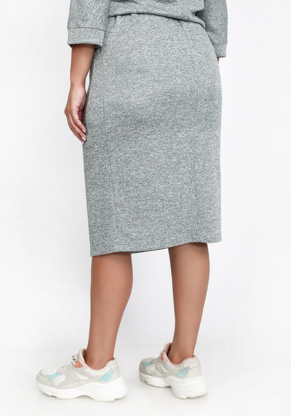 Юбка прямая на молнии шир.  580, рис. 7