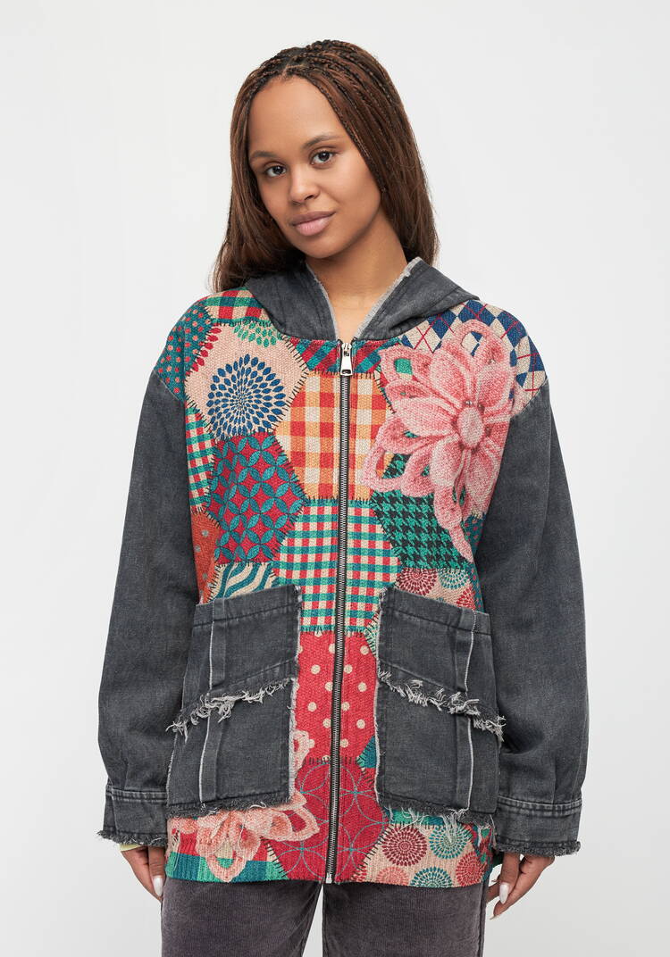 Джинсовая куртка Мартина шир.  750, рис. 4