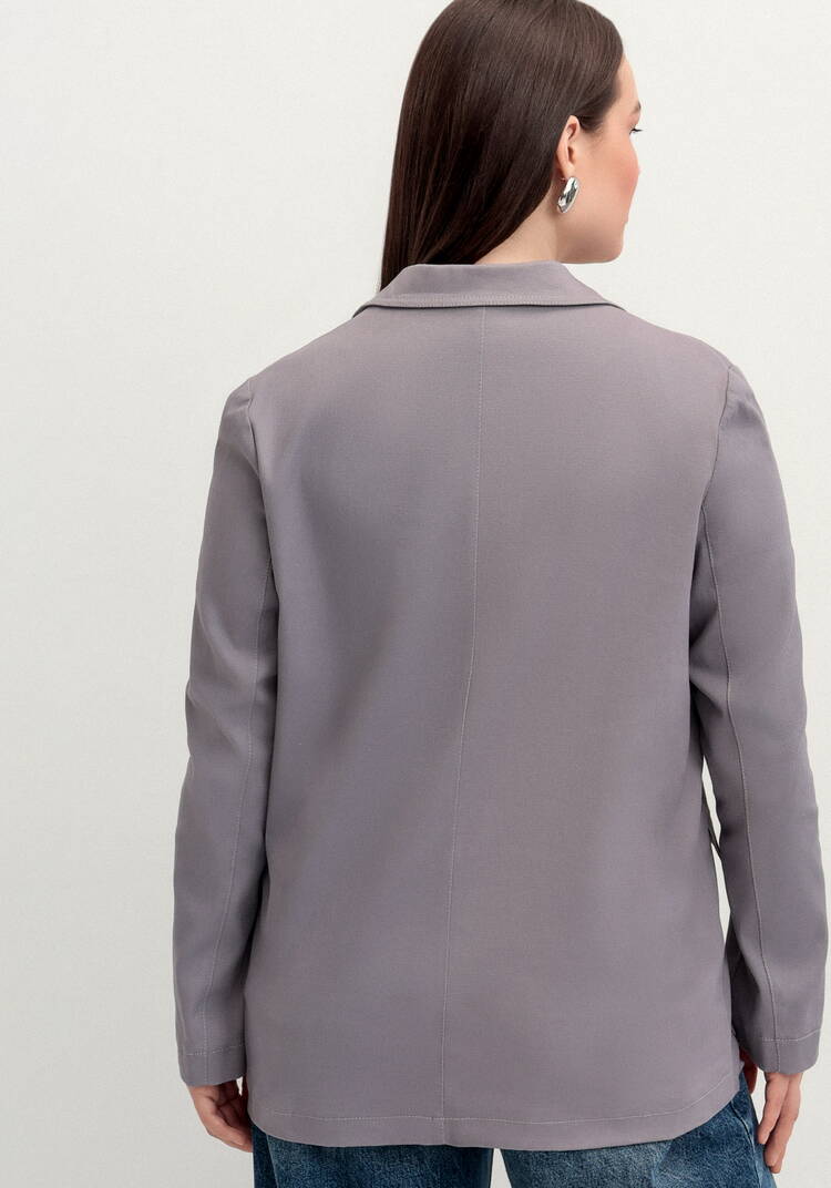 Пиджак из джинсы с карманами шир.  750, рис. 11