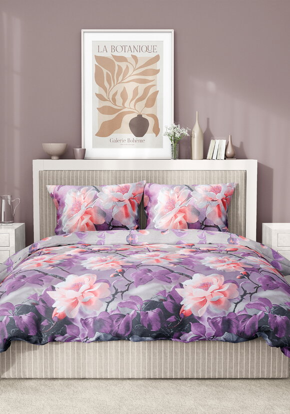 КПБ бязь Цветочная рапсодия шир.  580, рис. 2