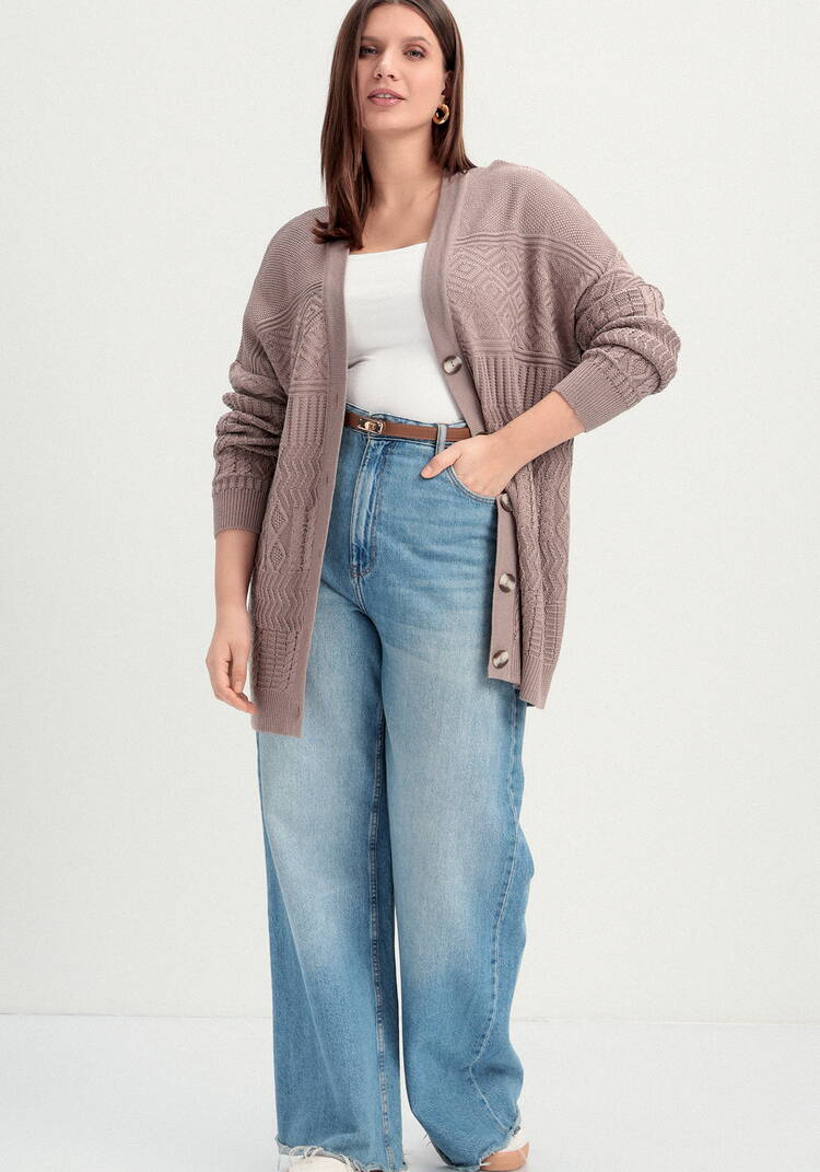 Кардиган с эклектичным узором шир.  750, рис. 12