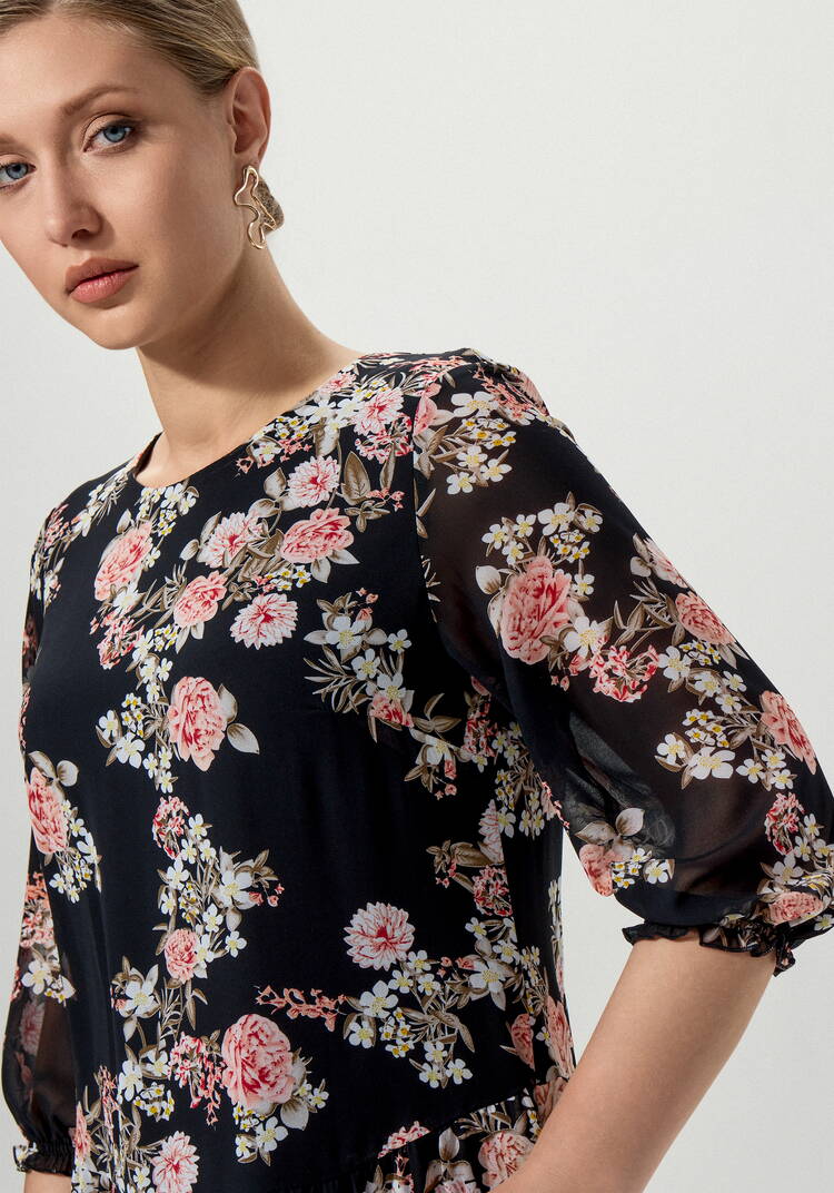 Платье миди свободного кроя шир.  750, рис. 5