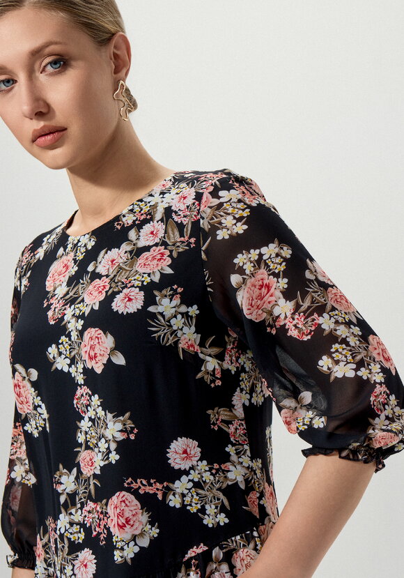 Платье миди свободного кроя шир.  580, рис. 5