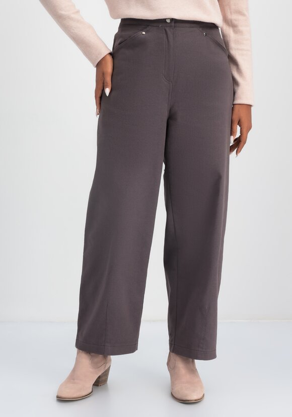 Брюки широкие с оригинальными карманами шир.  580, рис. 9