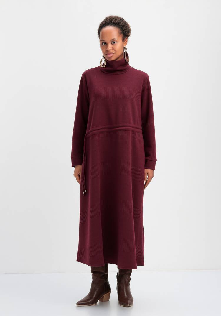 Платье из трикотажной ткани с кулиской шир.  750, рис. 35