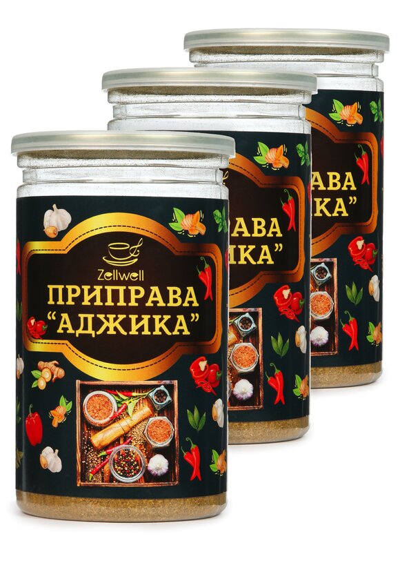 Приправа, набор из 3 банок шир.  580, рис. 66