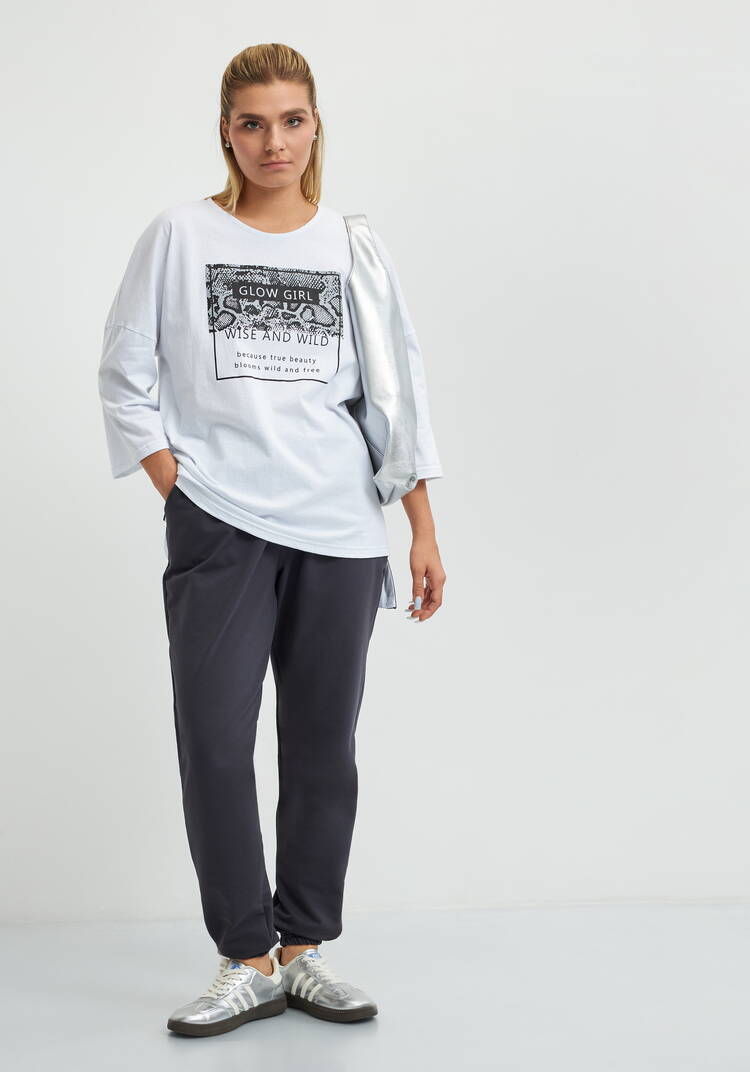 Лонгслив с принтом питон шир.  750, рис. 26