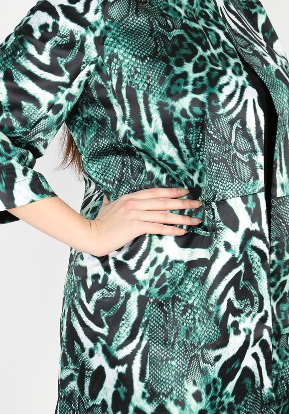 Кардиган на застежке с имитацией карманов шир.  580, рис. 6