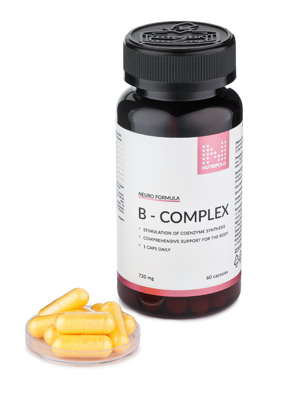 Комплекс витаминов группы  В 2 шт шир.  580, рис. 5