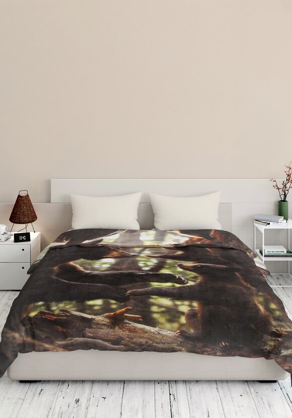 Плед-покрывало с принтом шир.  580, рис. 2