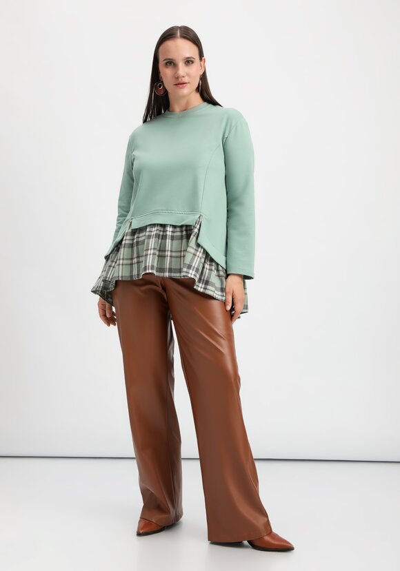 Туника многослойная свободного кроя шир.  580, рис. 7