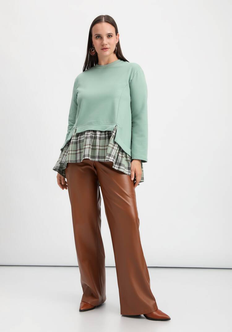 Туника многослойная свободного кроя шир.  750, рис. 7