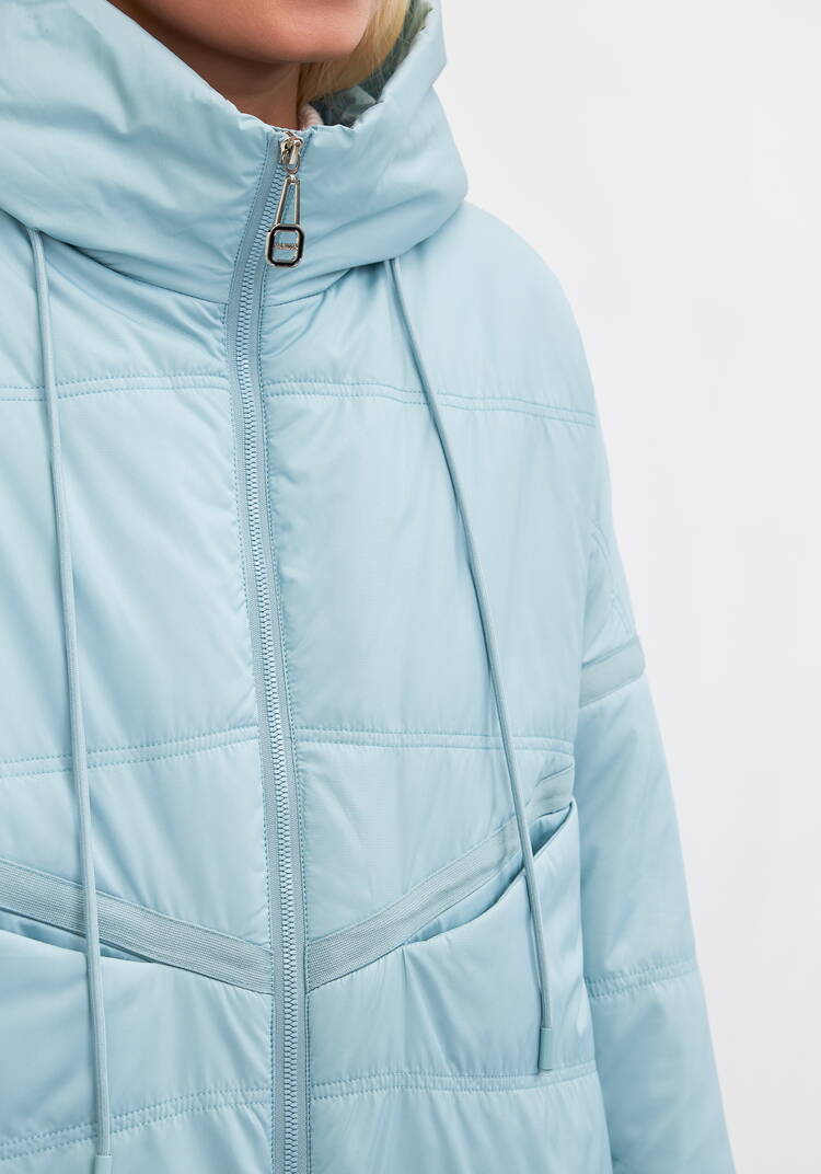 Куртка свободного кроя на молнии Белла шир.  750, рис. 5