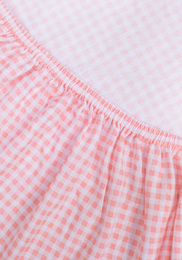 Простыня на резинке Клетка шир.  580, рис. 5