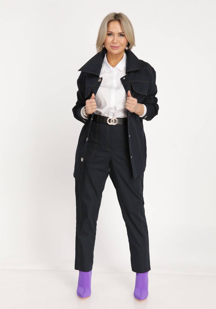 Брюки с вертикальным подрезом шир.  750, рис. 5