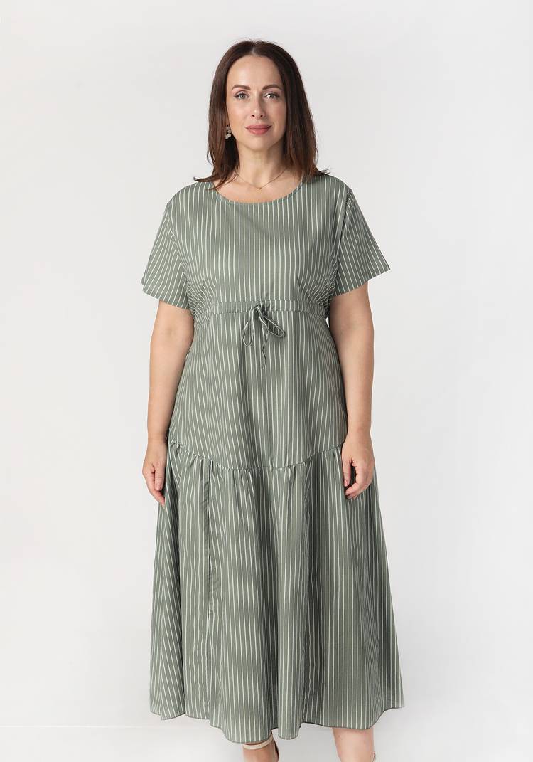 Платье с кулиской по талии Амели шир.  750, рис. 6