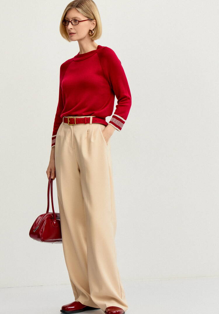 Джемпер с рукавом реглан до локтя шир.  750, рис. 21