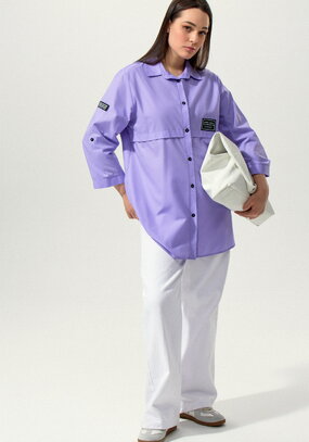 Рубашка с патами на рукаве Джоан