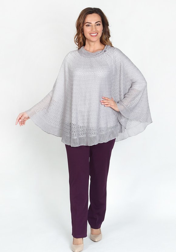 Пелерина-шаль  Шерил шир.  580, рис. 5