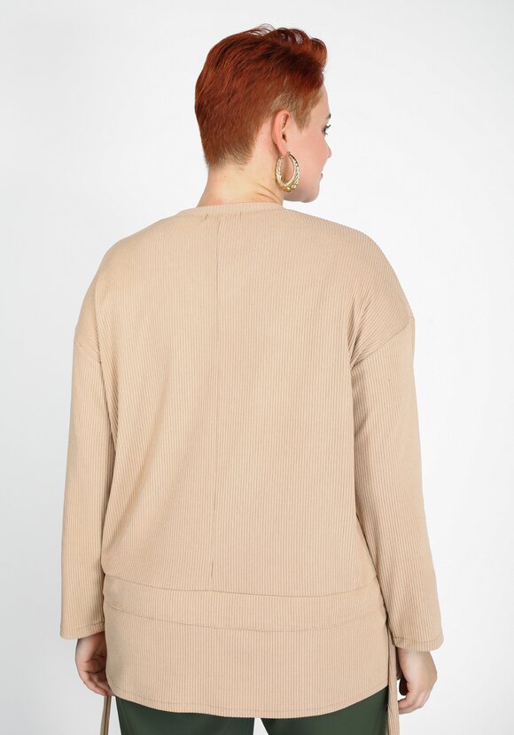 Туника с завязками по бокам шир.  580, рис. 7