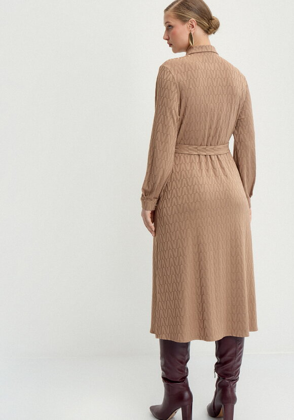 Платье рубашка с принтом шир.  580, рис. 9