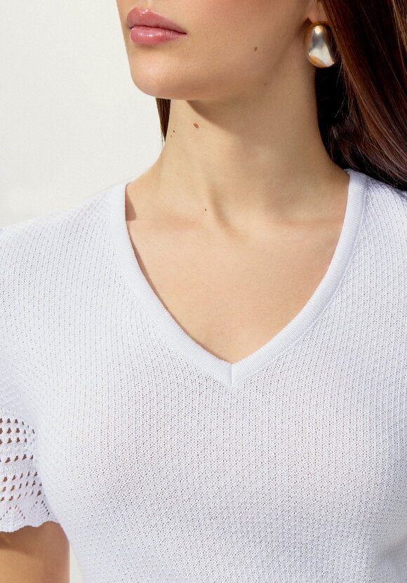 Платье прямого кроя с ажурным краем шир.  580, рис. 19