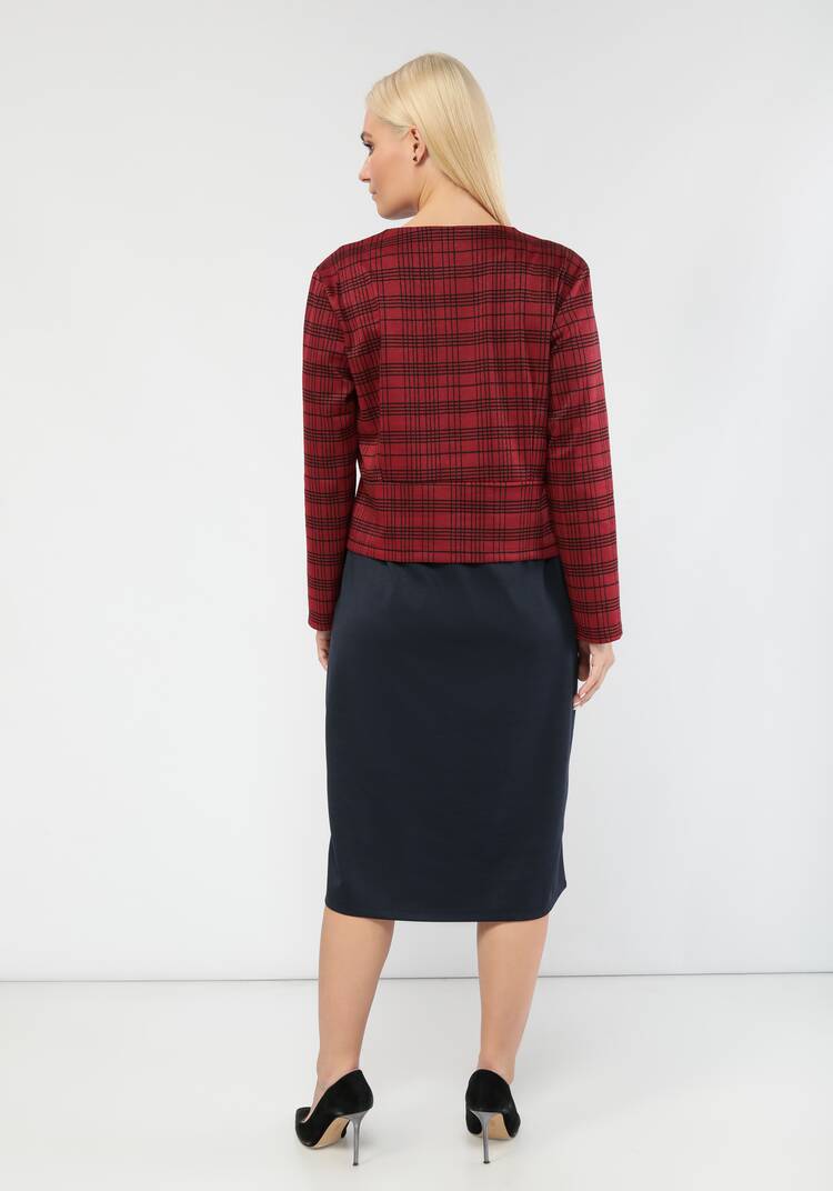 Платье с имитацией пиджака Барбара шир.  750, рис. 11