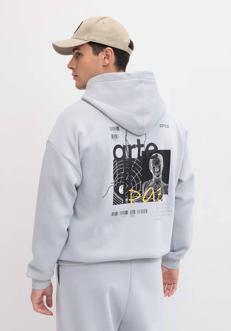 Худи с принтом на спине шир.  750, рис. 12