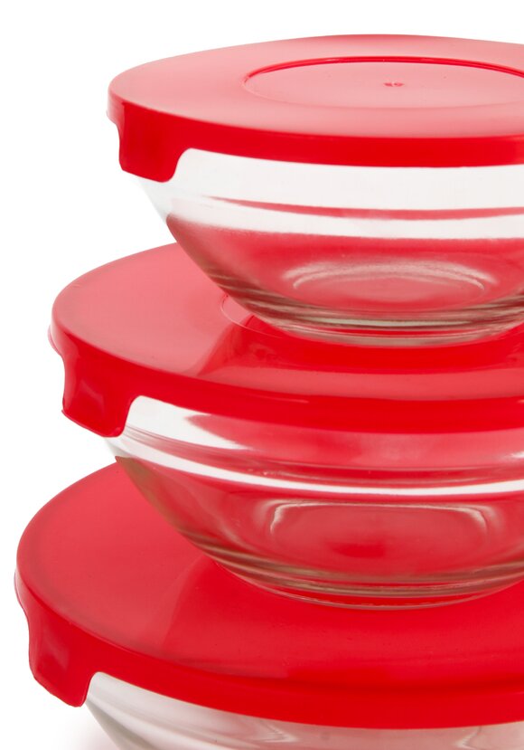 Набор стеклянных контейнеров с крышками 5 шт. шир.  580, рис. 5